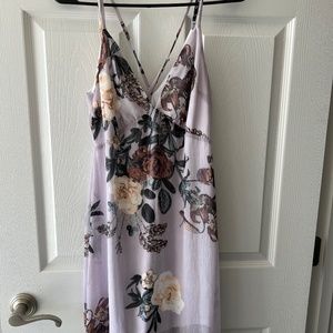 Charlotte Russe Maxi Floral Dress